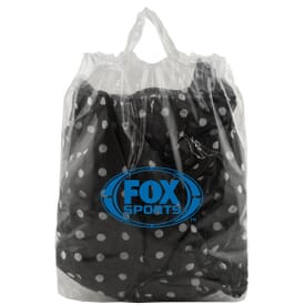 12" x 12" x 6" 2.5 mil LDPE Clear Soft Loop Handle Bag