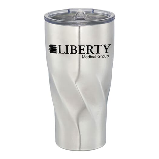 20 oz Spiral Stainless Steel Tumbler