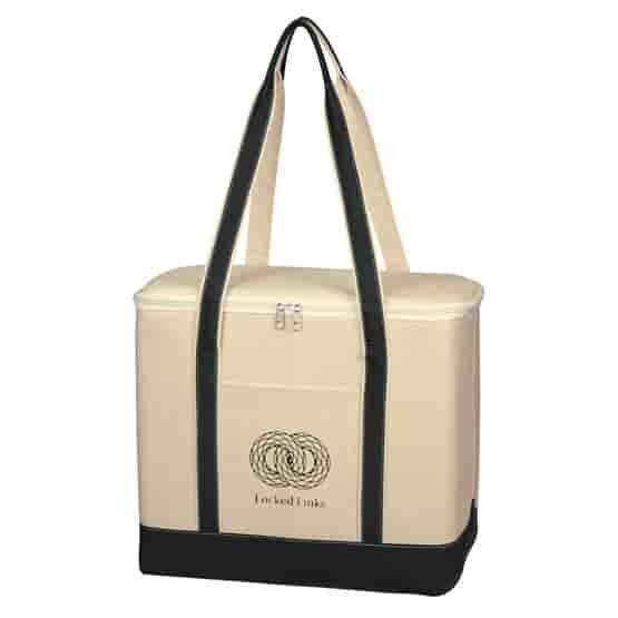 Cotton Canvas Kooler Bag - Large