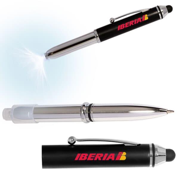 Pen Light With Stylus