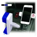 Phone holder in use