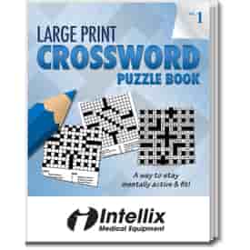 Large Print Crossword Puzzle Book- Volume 1