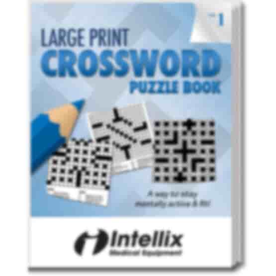 Large Print Crossword Puzzle Book- Volume 1