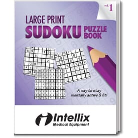 Large Print Sudoku Puzzle Book- Volume 1