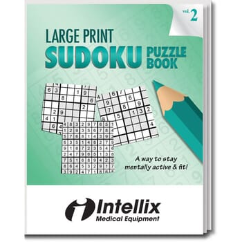 Large Print Sudoku Puzzle Book- Volume 2