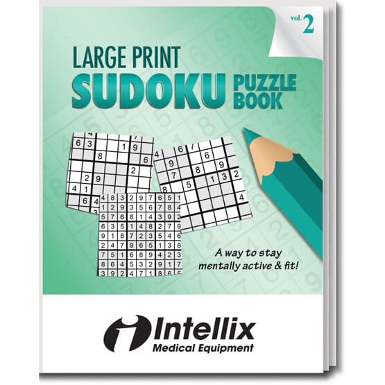 Large Print Sudoku Puzzle Book- Volume 2