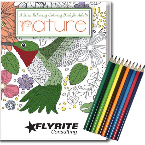 Adult Coloring Relax Pack- Nature