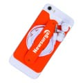 Silicone pocket with cords