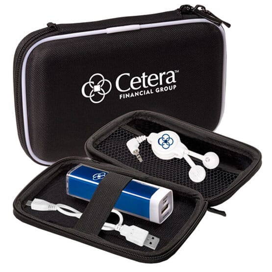 Tough Tech™ Econo Battery & Earbud Set Case