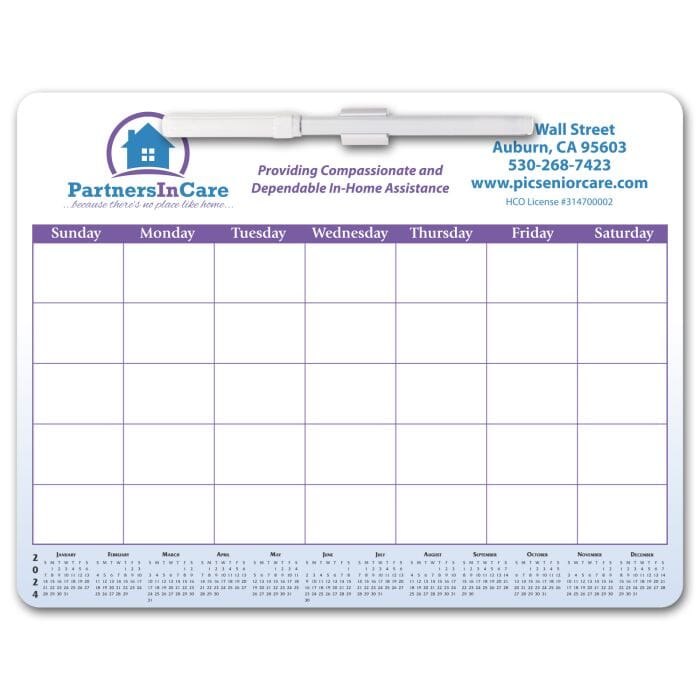 2025 Commentary Calendar Board With Promotional Giveaway