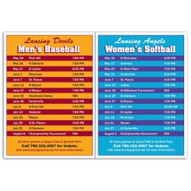 5 1/2X8 2-In-1 Schedule Magnet