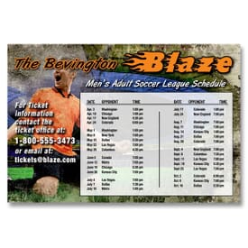 4X6 Schedule Magnet