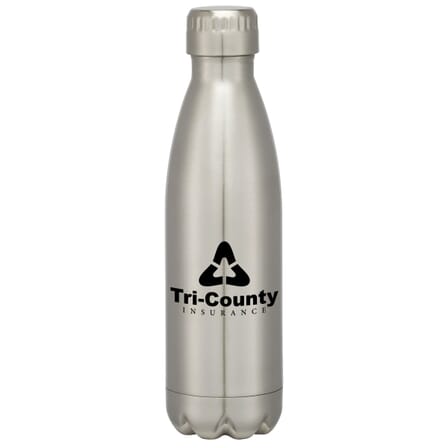 Silver Insulated Bottle