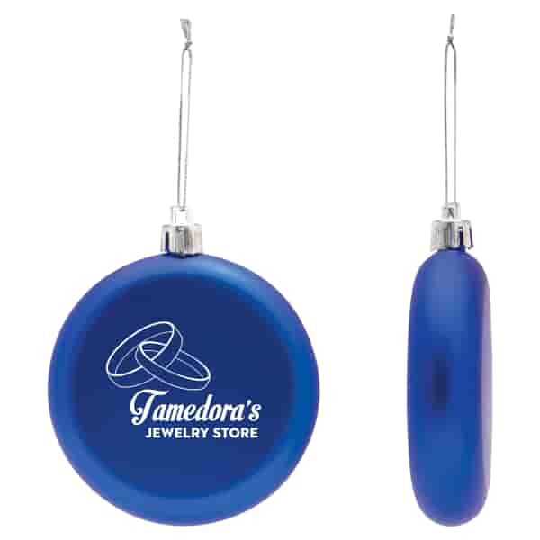 Classic Flat Round Ornament