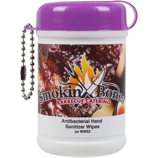 Canister Wipes With Key Chain