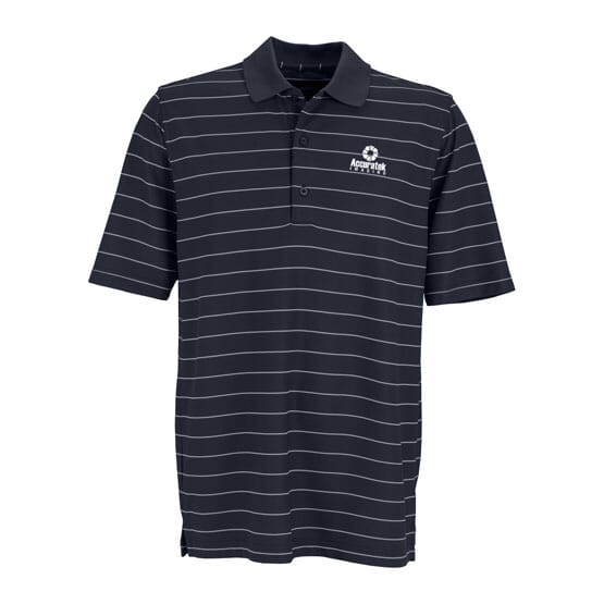 Greg Norman Play Dry® Striped Mesh Polo