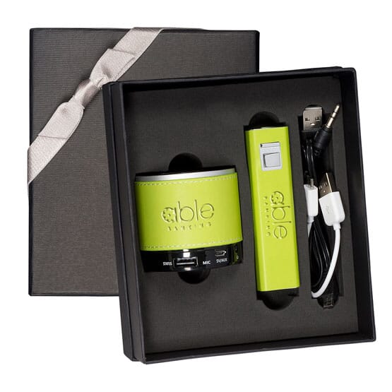 Tuscany™ Power Bank And Bluetooth® Speaker Gift Set