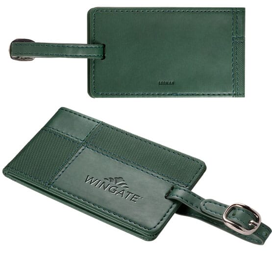 Tuscany™ Duo-Textured Luggage Tag