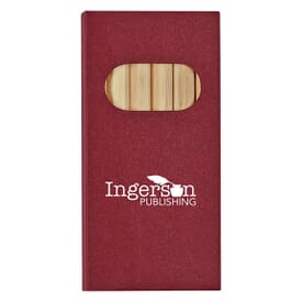 Natural Finish Colored Pencil Set