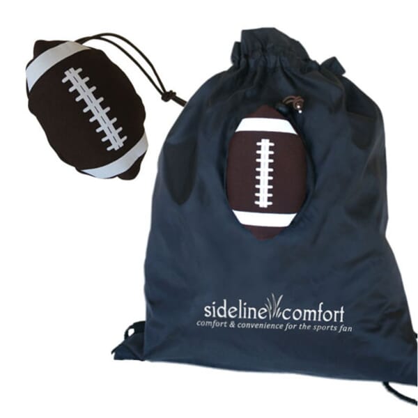 Football Drawstring With Stowaway Pouch