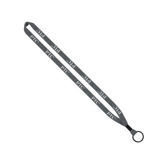 1/2" Heathered Lanyard