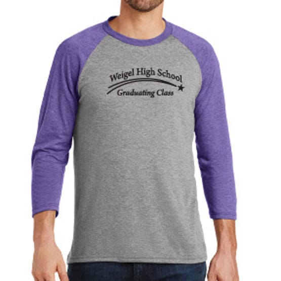 District Made® Men's Perfect Tri™ 3/4 Sleeve Tee