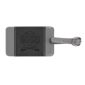 Two-Tone Luggage Tag
