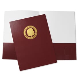 Classic Color Gloss Pocket Folder