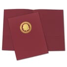 Custom Presentation Folders with Pockets & Business Logo in Bulk