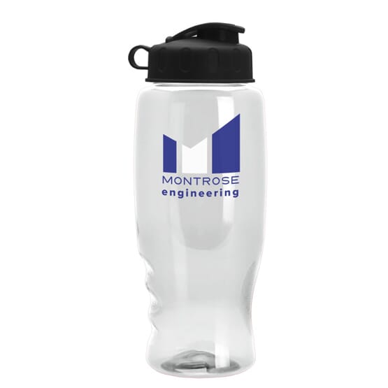 Poly-Pure - 27 oz. Transparent Promo Bottles