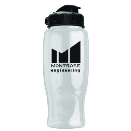 27 oz Poly-Squeeze Bottle W/ Flip Lid