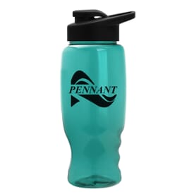 27 oz Poly-Squeeze Bottle W/ Drink Thru Lid