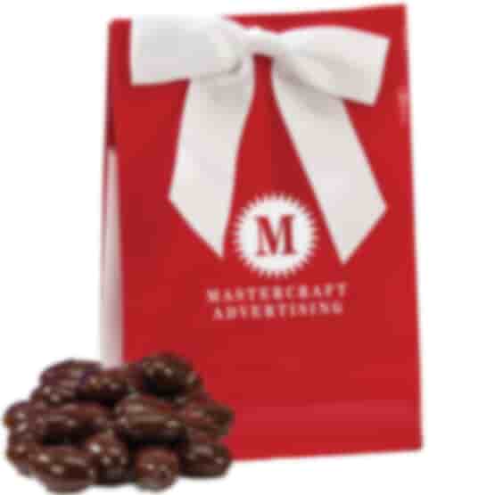 Gourmet Gift Bag - Chocolate Covered Almonds