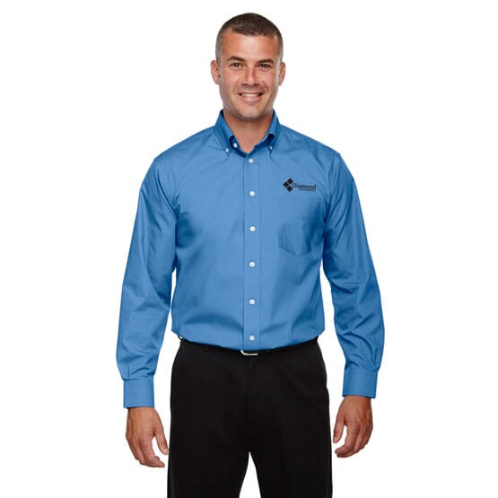 Devon & Jones Crown Collection™ Solid Broadcloth-Men's