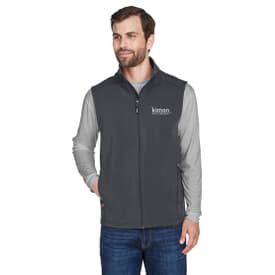 Core 365&#8482; Two Layer Fleece Bonded Soft Shell Vest- Men's