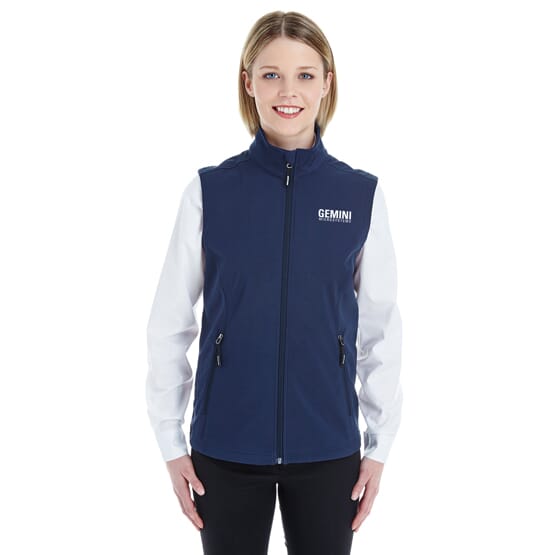 Core 365™ Two Layer Fleece Bonded Soft Shell Vest- Ladies'