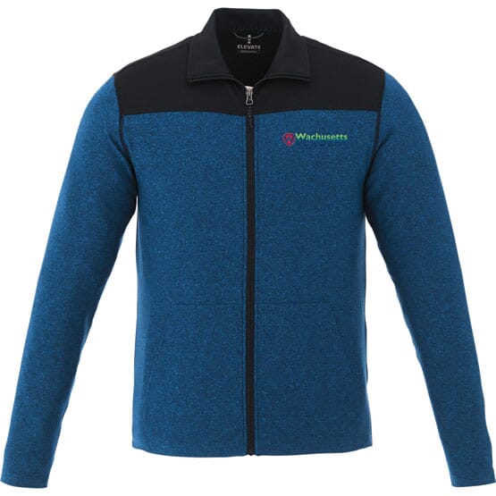 Color Block Knit Jacket - Men's