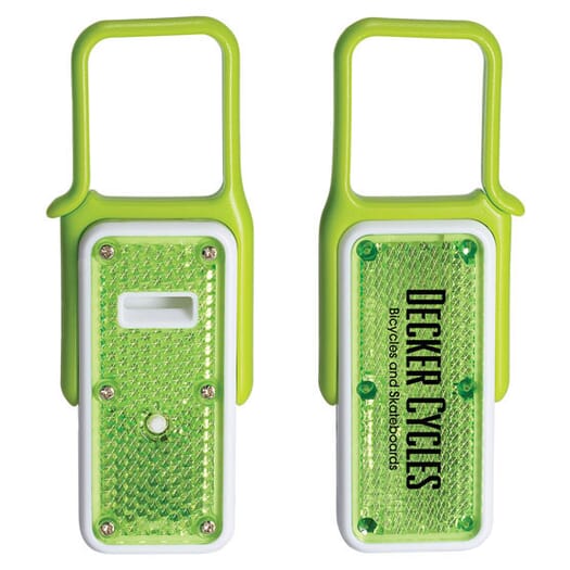 Clip-And-Go Whistle Safety Light