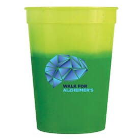 12 oz Chameleon Color Changing Stadium Cup - Full Color