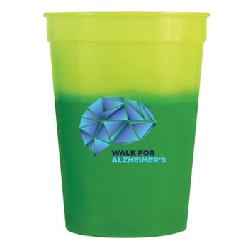 12 oz Chameleon Color Changing Stadium Cup - Full Color