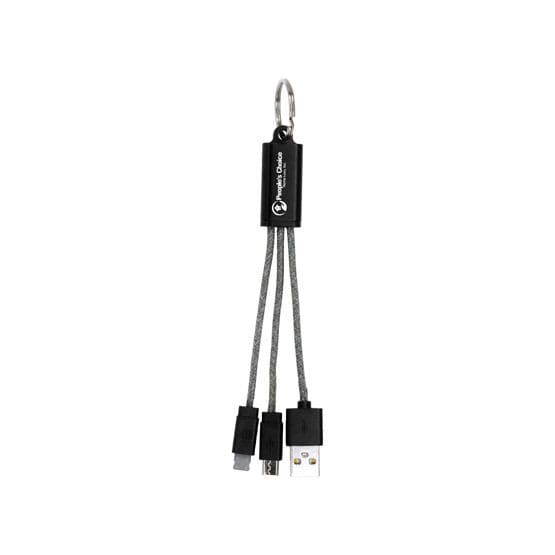 Dune 2-In-1 Charging Cable Keychain