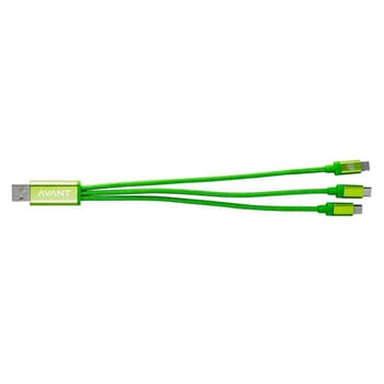 Braided 3-in-1 Charging Cable