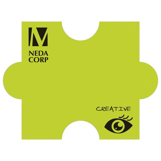 Post-It® Custom Note Shapes - Puzzle- 50 Sheet