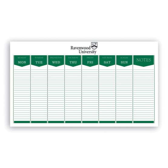 STOCK 736 HORIZONTAL GREEN BASIC 7 DAY