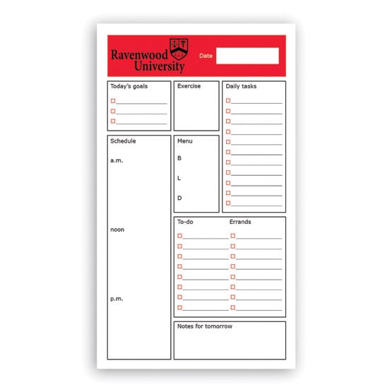 Post-It® 6"X10" Custom Organization Notes-25 Sheet