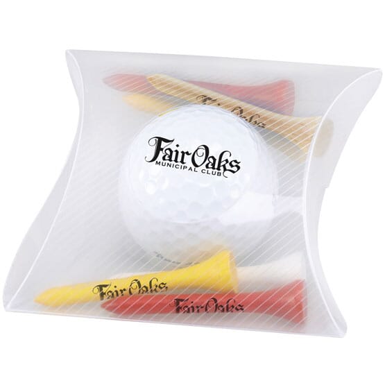 Golf Tees and Ball Set with logo