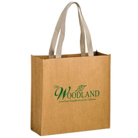 Washable Kraft Paper Bag - 13 x 13 x 5