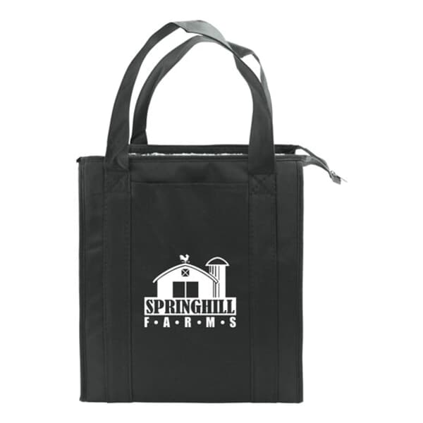 Thermal Grocery Tote With Pocket