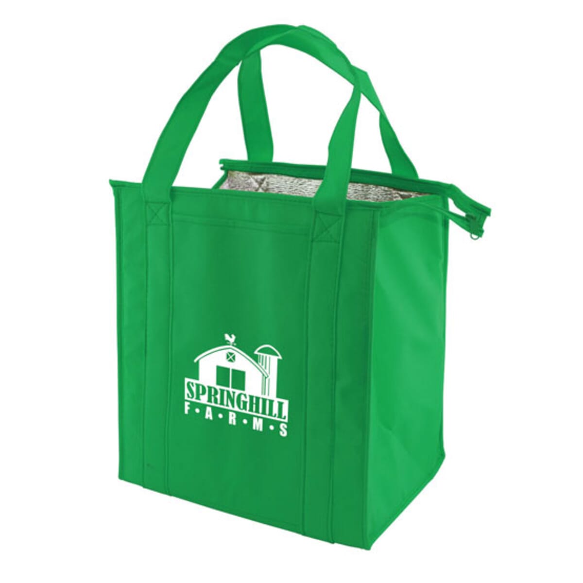 Thermal Grocery Tote with Pocket | Insulated Tote Bags | Crestline