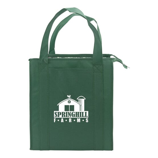 Thermal Grocery Tote with Pocket